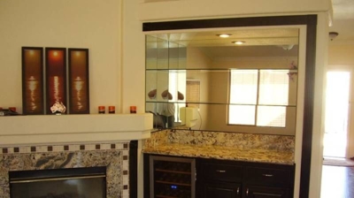 Custom Glass Shelving Photo